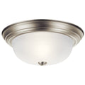 KICHLER, 2 LIGHT FLUSH MOUNT, FLUSH MOUNT CEILING LIGHTS