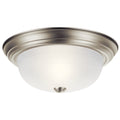 KICHLER, 2 LIGHT FLUSH MOUNT, FLUSH MOUNT CEILING LIGHTS