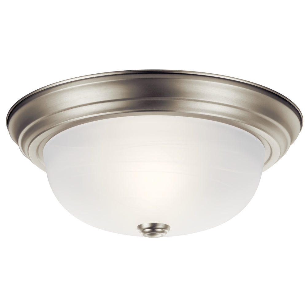 KICHLER, 2 LIGHT FLUSH MOUNT, FLUSH MOUNT CEILING LIGHTS
