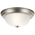 KICHLER, 2 LIGHT FLUSH MOUNT, FLUSH MOUNT CEILING LIGHTS