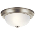 KICHLER, 2 LIGHT FLUSH MOUNT, FLUSH MOUNT CEILING LIGHTS