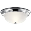 KICHLER, 2 LIGHT FLUSH MOUNT, FLUSH MOUNT CEILING LIGHTS
