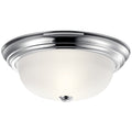 KICHLER, 2 LIGHT FLUSH MOUNT, FLUSH MOUNT CEILING LIGHTS