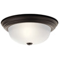 KICHLER, 2 LIGHT FLUSH MOUNT, FLUSH MOUNT CEILING LIGHTS