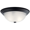 KICHLER, 3 LIGHT FLUSH MOUNT, FLUSH MOUNT CEILING LIGHTS