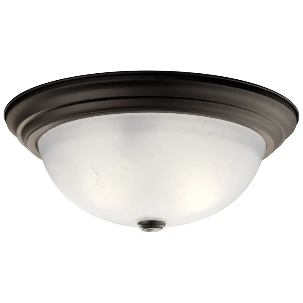 KICHLER, 3 LIGHT FLUSH MOUNT, FLUSH MOUNT CEILING LIGHTS
