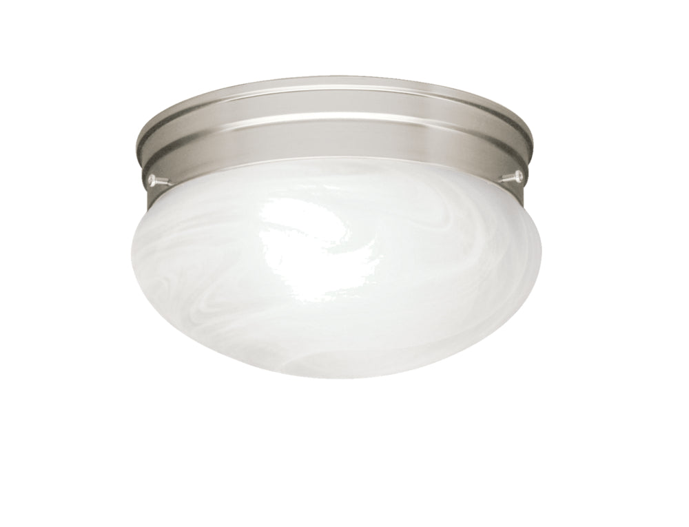 KICHLER, 9.25" 1 LIGHT FLUSH MOUNT, FLUSH MOUNT CEILING LIGHTS