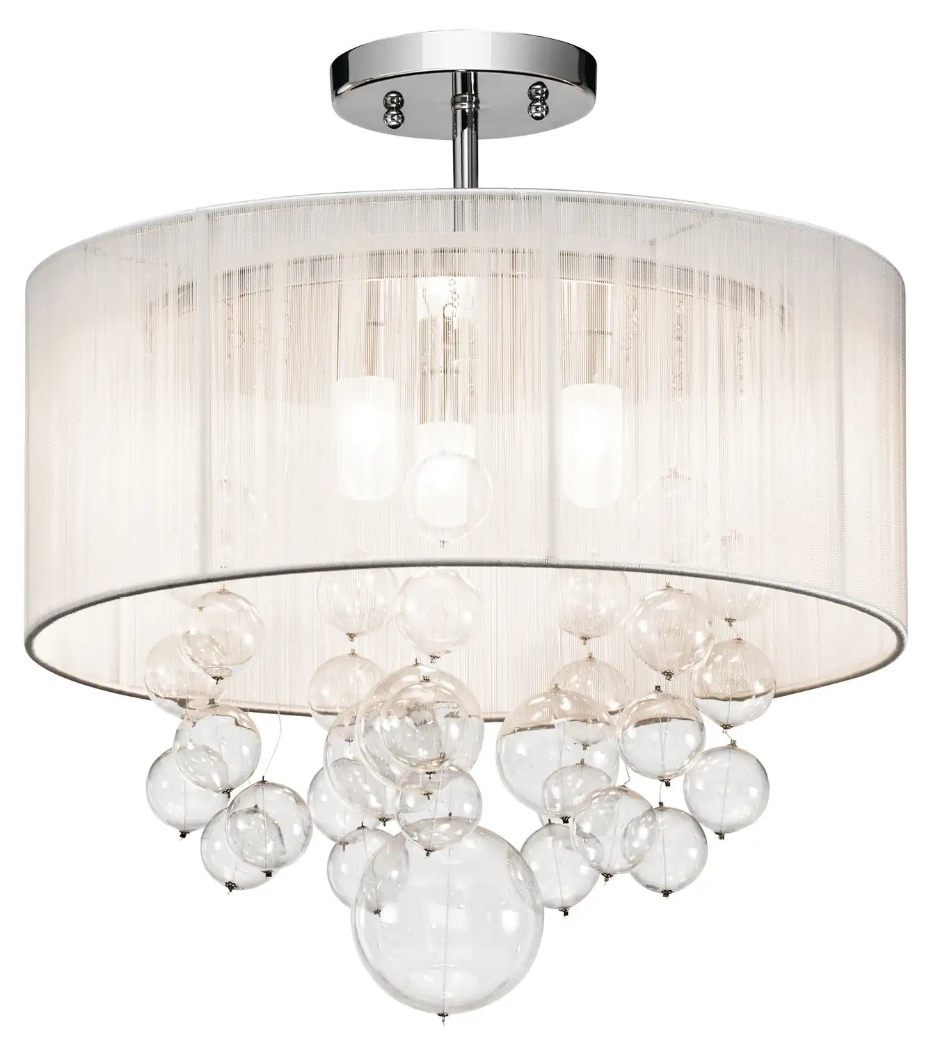 KICHLER, IMBUIA CEILING LIGHTS, SEMI FLUSH MOUNT LIGHT