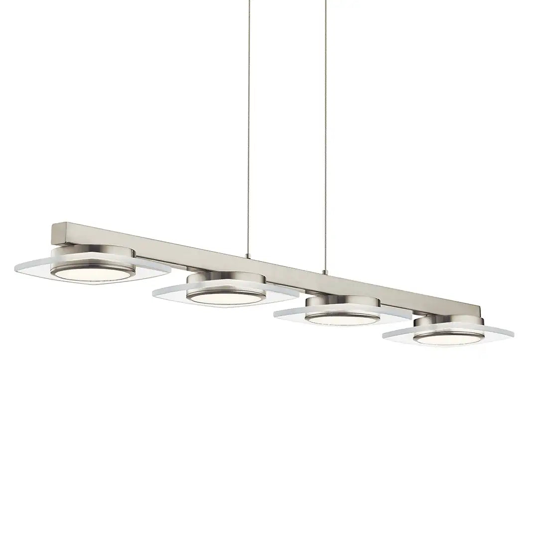 KICHLER, AZENDA CHANDELIER, LINEAR LIGHT
