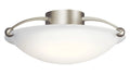 KICHLER, 3 LIGHT SEMI FLUSH, SEMI FLUSH MOUNT LIGHT
