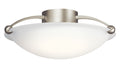 KICHLER, 3 LIGHT SEMI FLUSH, SEMI FLUSH MOUNT LIGHT