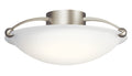KICHLER, 3 LIGHT SEMI FLUSH, SEMI FLUSH MOUNT LIGHT