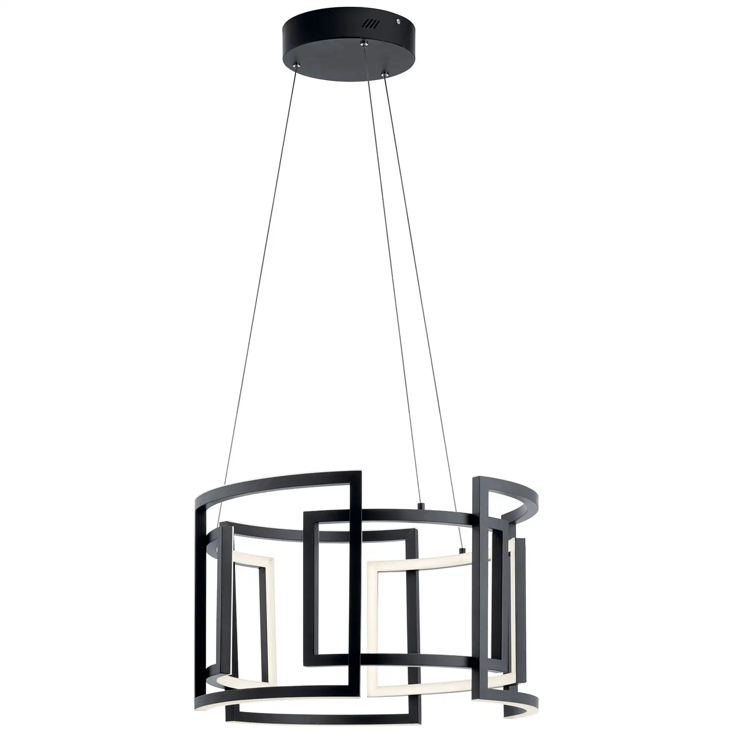 KICHLER, MELKO CHANDELIER, PENDANT LIGHT