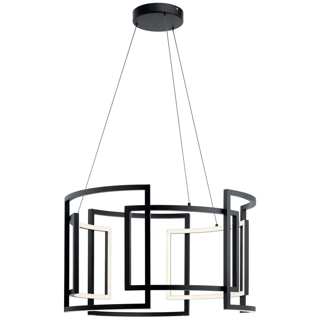 KICHLER, MELKO CHANDELIER, PENDANT LIGHT