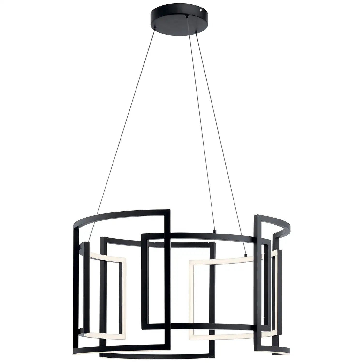 KICHLER, MELKO CHANDELIER, PENDANT LIGHT