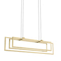 KICHLER, JESTIN CHANDELIER, LINEAR LIGHT