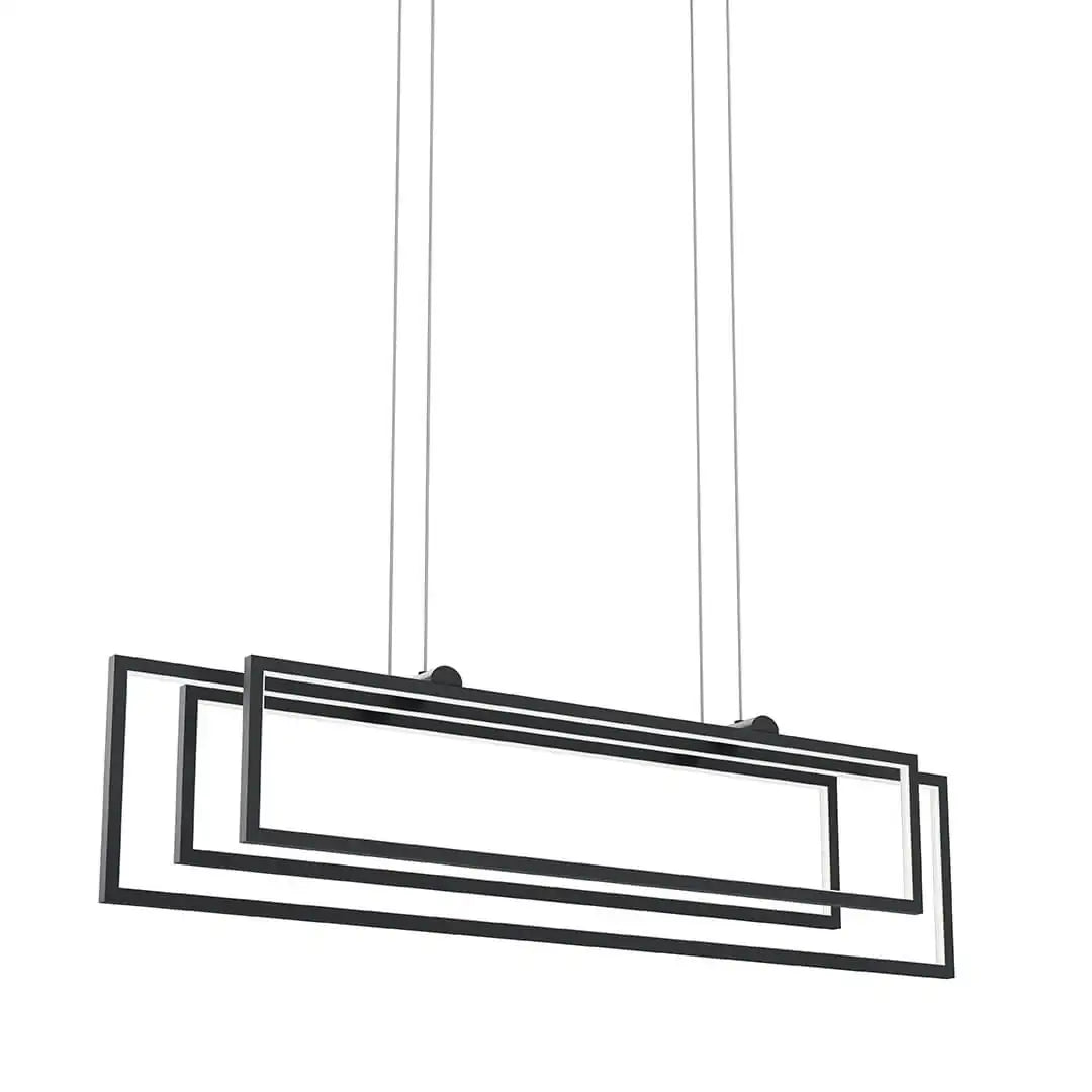 KICHLER, JESTIN CHANDELIER, LINEAR LIGHT