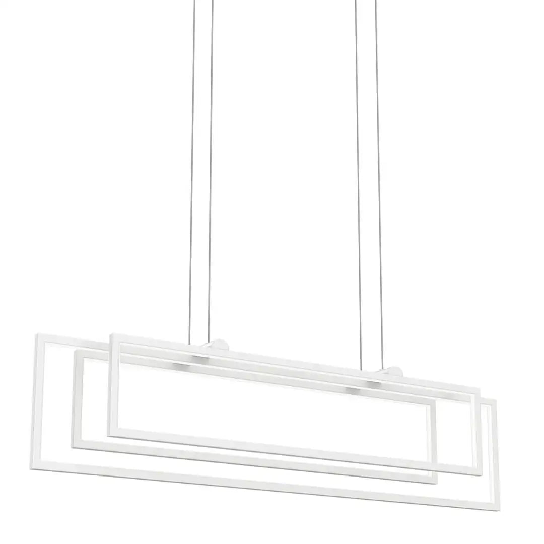 KICHLER, JESTIN CHANDELIER, LINEAR LIGHT