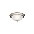 KICHLER, 2 LIGHT FLUSH MOUNT, FLUSH MOUNT CEILING LIGHTS