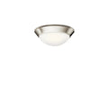 KICHLER, BRUSHED NICKEL LED FLUSH MOUNT, FLUSH MOUNT CEILING LIGHTS