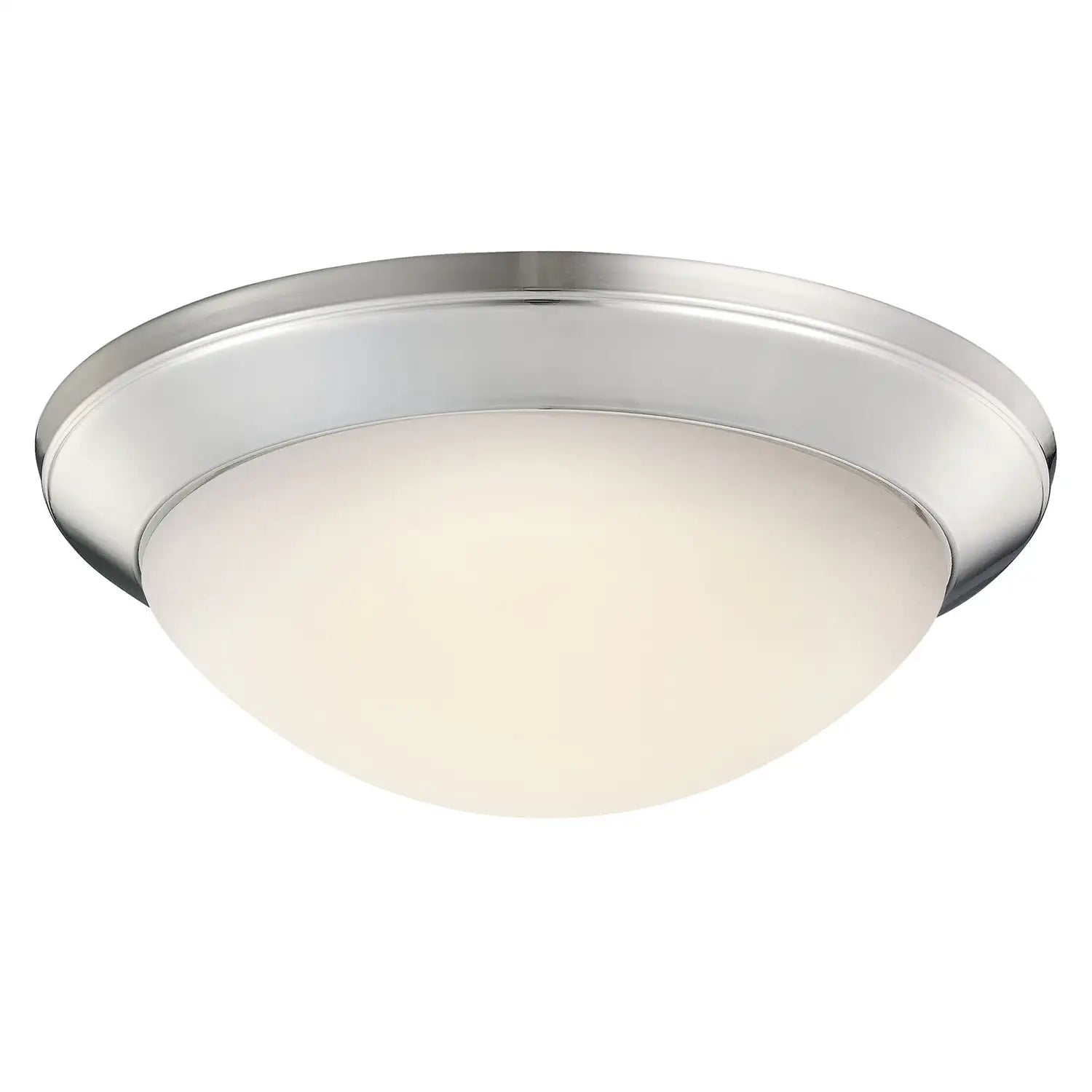 KICHLER, 14" 1 LIGHT FLUSH MOUNT, FLUSH MOUNT CEILING LIGHTS