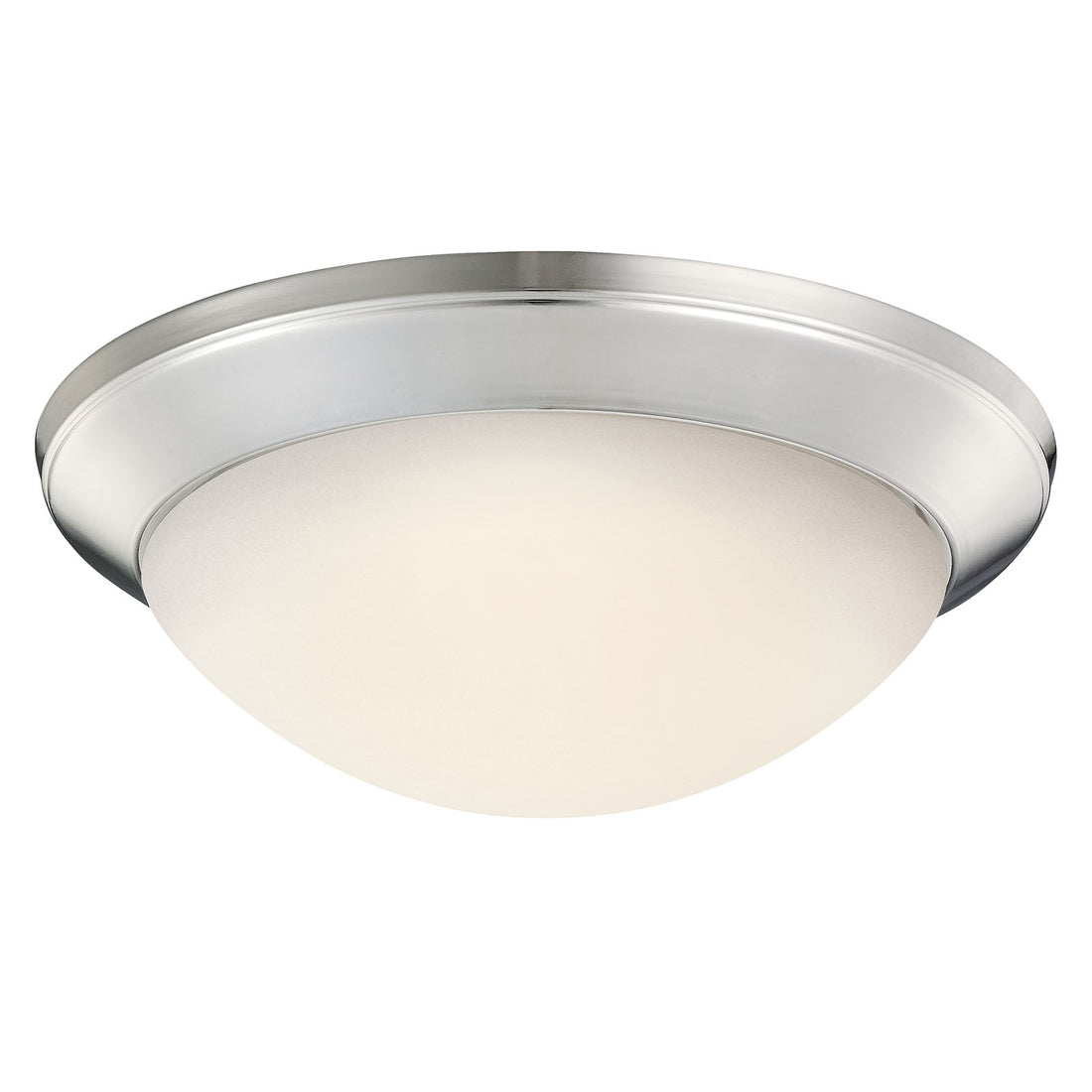 KICHLER, 14" 1 LIGHT FLUSH MOUNT, FLUSH MOUNT CEILING LIGHTS