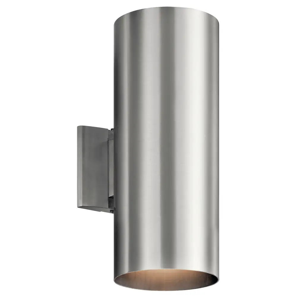 KICHLER, CYLINDER 2 LIGHT WALL LIGHT, OUTDOOR WALL LIGHTS