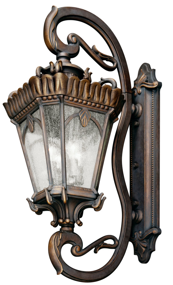 KICHLER, TOURNAI OUTDOOR WALL LIGHT, OUTDOOR WALL LIGHTS