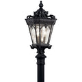 KICHLER TOURNAI OUTDOOR POST LIGHT