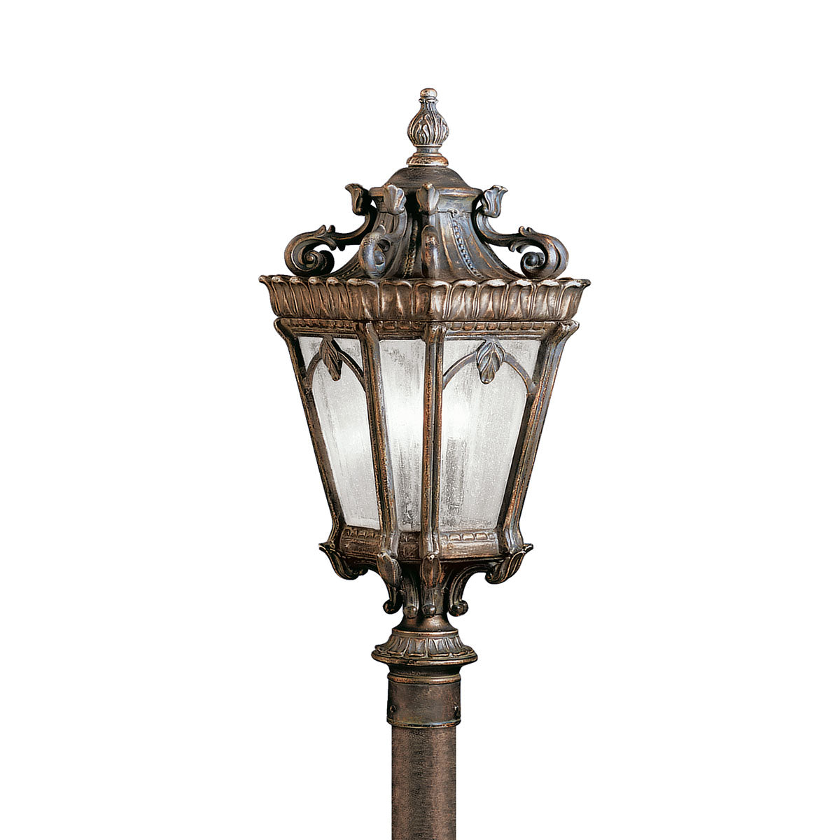 KICHLER TOURNAI OUTDOOR POST LIGHT