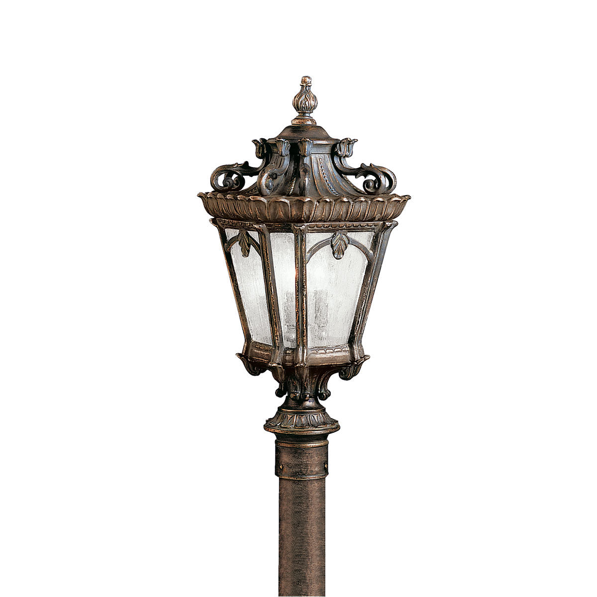 KICHLER TOURNAI OUTDOOR POST LIGHT