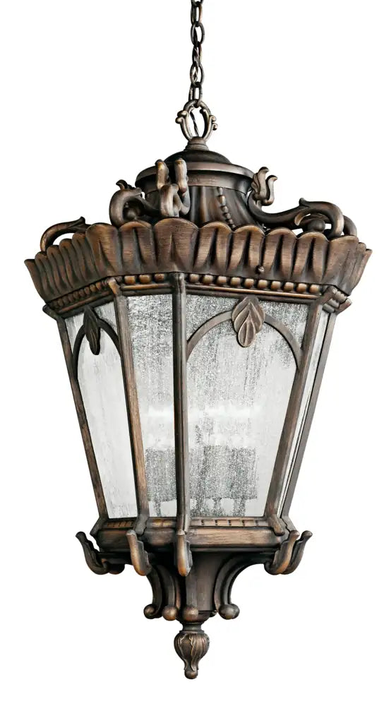 KICHLER, TOURNAI OUTDOOR PENDANT, OUTDOOR CEILING LIGHTS