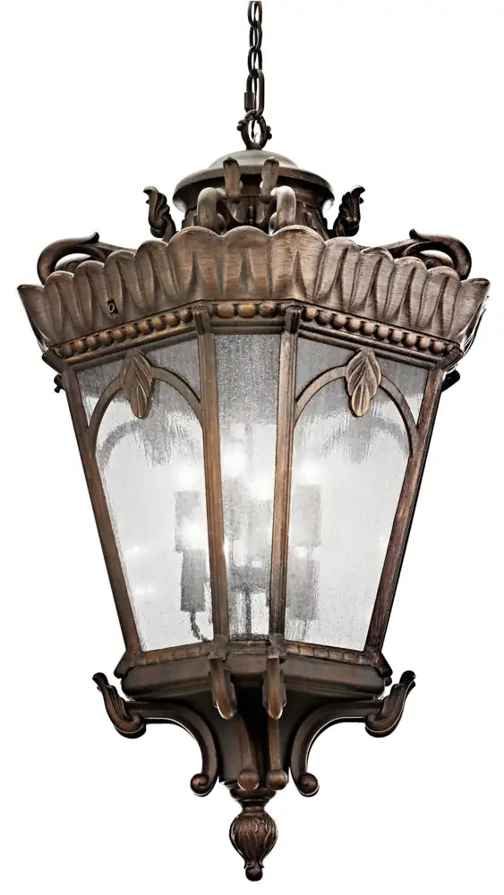 KICHLER, TOURNAI OUTDOOR PENDANT, OUTDOOR CEILING LIGHTS