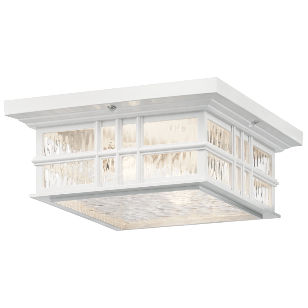 KICHLER 1 LIGT OUTDOOR FLUS MOUNT
