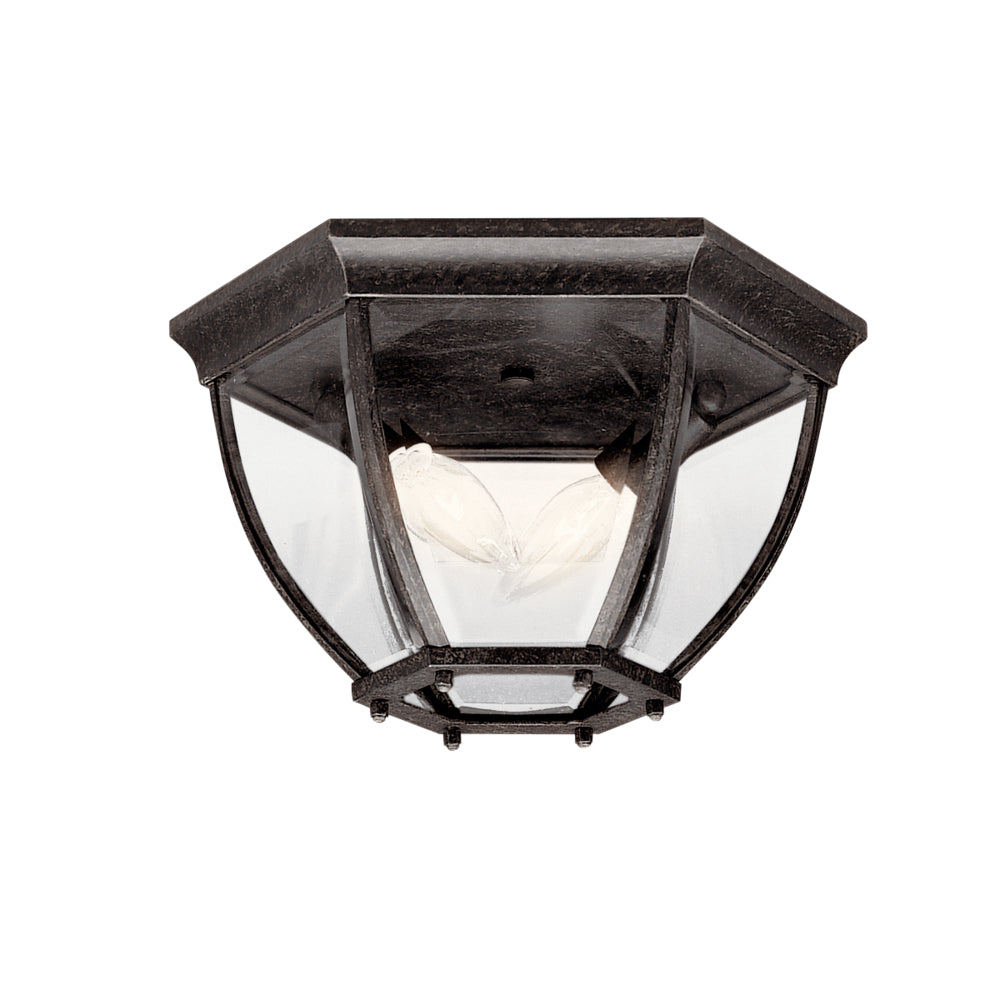 KICHLER BARRIE 2 LIGHT FLUSH MOUNT