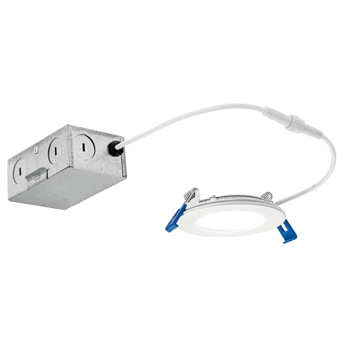 KICHLER, DIRECT TO CEILING SLIM DOWN LIGHT, FLUSH MOUNT CEILING LIGHTS