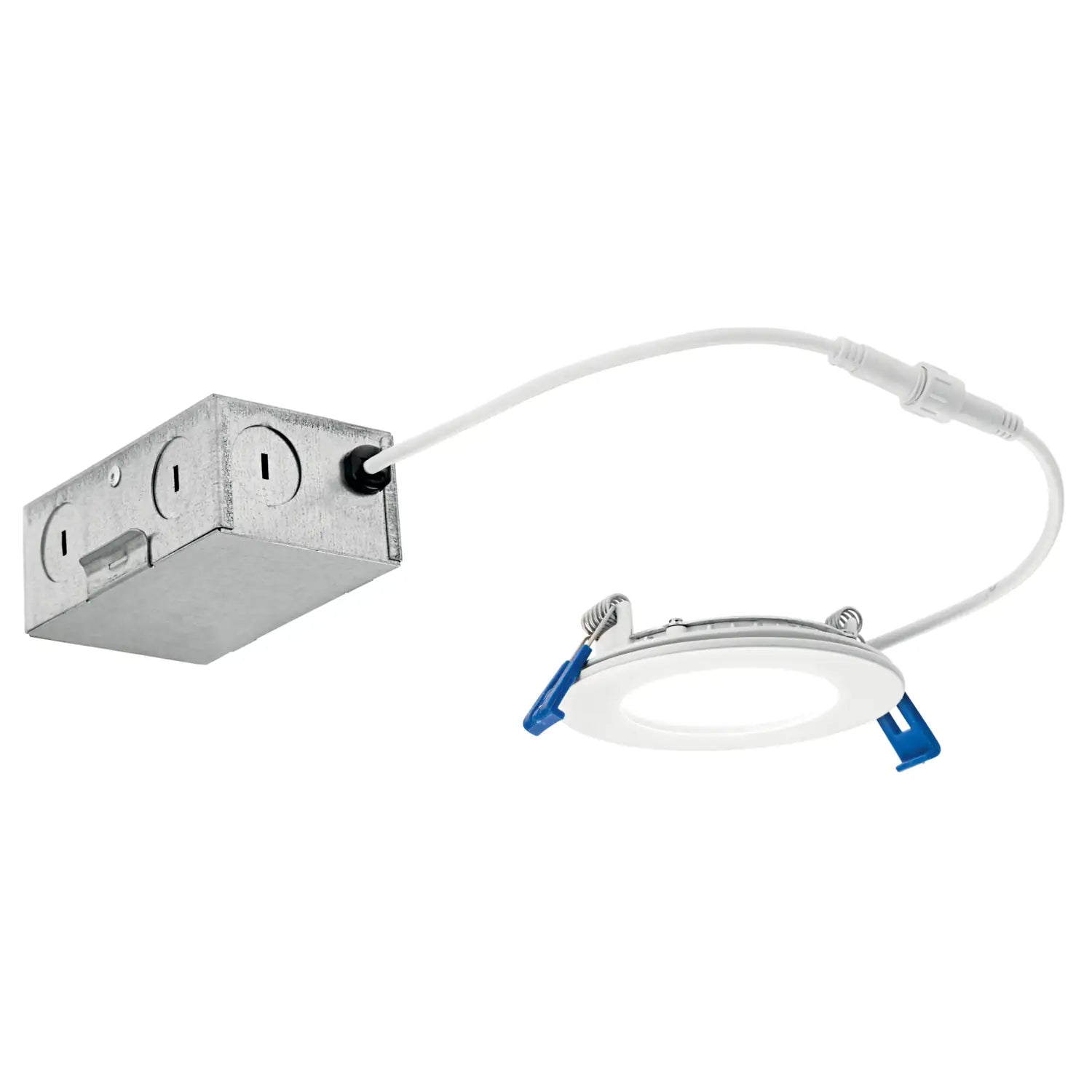 KICHLER, DIRECT TO CEILING SLIM DOWN LIGHT, FLUSH MOUNT CEILING LIGHTS