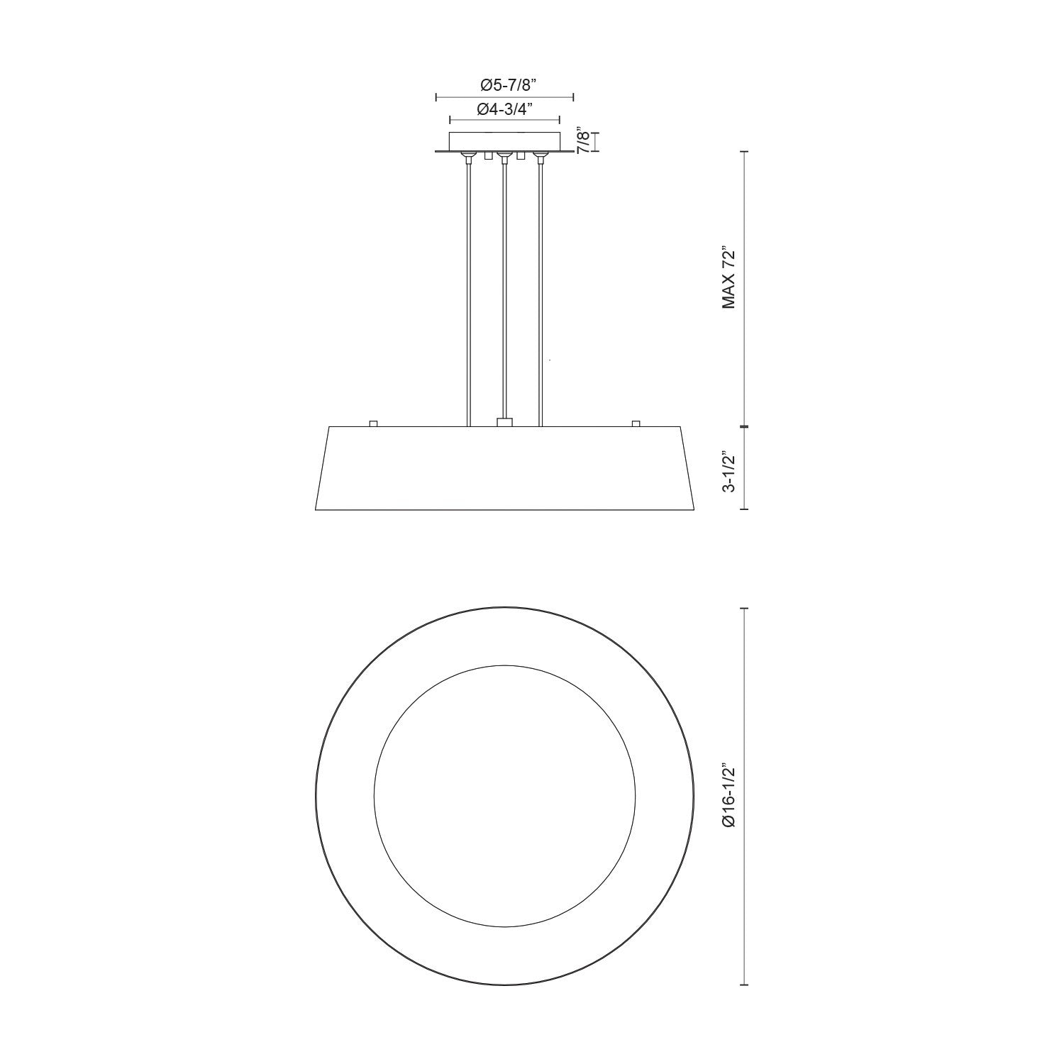 KUZCO LIGHTING INC, SAMPSON PENDANTS, PENDANT LIGHT