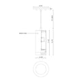 KUZCO LIGHTING INC, CAMEO PENDANTS, PENDANT LIGHT