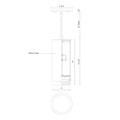 KUZCO LIGHTING INC, CAMEO PENDANTS, PENDANT LIGHT