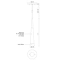 KUZCO LIGHTING INC, ULTRA PENDANTS, PENDANT LIGHT