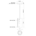 KUZCO LIGHTING INC, FIRENZE PENDANTS, PENDANT LIGHT