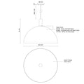 KUZCO LIGHTING INC, ARCHIBALD PENDANTS, PENDANT LIGHT