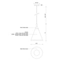 KUZCO LIGHTING INC, DOROTHY PENDANTS, PENDANT LIGHT