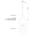 KUZCO LIGHTING INC, DOROTHY PENDANTS, PENDANT LIGHT