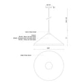 KUZCO LIGHTING INC, DOROTHY PENDANTS, PENDANT LIGHT