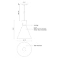 KUZCO LIGHTING INC, VANDERBILT PENDANTS, PENDANT LIGHT