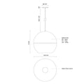 KUZCO LIGHTING INC, LUCAS PENDANTS, PENDANT LIGHT