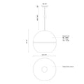 KUZCO LIGHTING INC, LUCAS PENDANTS, PENDANT LIGHT