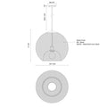 KUZCO LIGHTING INC, GIBRALTAR PENDANTS, PENDANT LIGHT